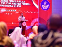 Siap Jadi Percontohan Implementasi BTU Pendidikan Pancasila, Pj Gubernur Sulsel Instruksikan Ini ke Semua Guru