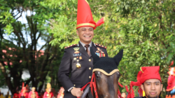 78 Pasukan Berkuda Ramaikan Peringatan HUT Bhayangkara