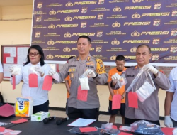 Polisi Amankan Sabu Senilai Rp500 Juta