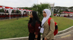 Penyanyi Indonesia Putri Ariani diterima menjadi salah satu mahasiswa baru Fakultas Hukum Universitas Gadjah Mada (UGM) Yogyakarta. ANTARA/HO-Humas UGM