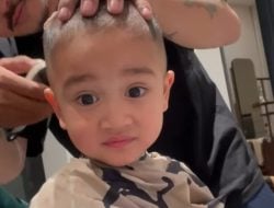 Penampilan Baru Rayyanza dengan Rambut Botak