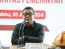 Capaian Inflasi Cukup Memuaskan, Sekprov: Ini Berkat Kerjasama yang Baik