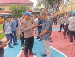 Marak Kasus Judi Online, Propam Polres Maros Lakukan Sidak ke Anggota Polisi