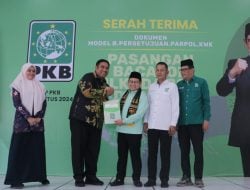 Resmi Diusung PKB, Pasangan Chaidir – Suhartina Kantongi 16 Kursi di Maros