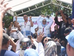 Diantar Ribuan Pendukung, Seto-Rezki Paslon Pertama yang Daftar di KPU