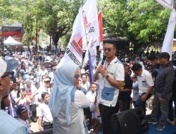 Daftar di KPU, Seto-Rezki Sampaikan Permohonan Maaf Atas Gangguan Lalu Lintas yang Diakibatkan 