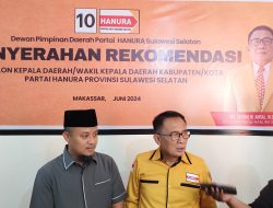 B1-KWK Hanura untuk Sudirman-Fatma di Pilgub Sulsel