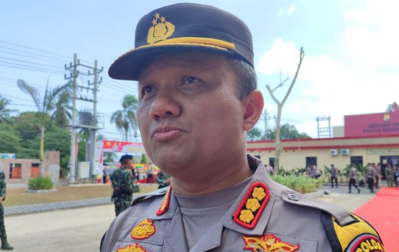 Kabid Humas Polda Bengkulu Kombes Pol Anuardi di Mapolda Bengkulu. (3/8/2024). ANTARA/Anggi Mayasari.