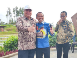 Airlangga Hartarto dan Bahlil Lahadalia Tunjukkan Keakraban sebelum Sidang Kabinet di IKN
