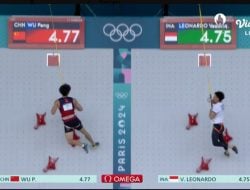 Catat Sejarah! Veddriq Leonardo Raih Emas Pertama untuk Indonesia di Cabang Panjat Tebing