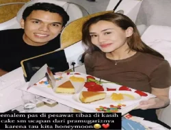Terbang Nikmati Bulan Madu, Thariq dan Aaliyah Justru Dapat Surprise