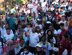 Jalan Sehat Anti Mager Sudirman-Fatmawati di Pangkep Diikuti 50 Ribu Orang