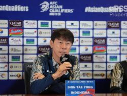 Ditahan Imbang Australia, Shin Tae-yong Apresiasi Performa dan Mentalitas Tim Garuda