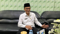 Kepala Kemenag Trenggalek, M Nur Ibadi fi Trenggalek, Kamis (3/10/2024) (ANTARA/HO - Abimanyun