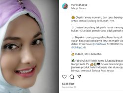 Postingan Instagram Marissa Haque Sebelum Wafat: Berpulang Tak Harus Menunggu Tua atau Sakit Bukan?