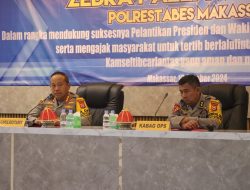 Jelang Operasi Zebra Pallawa, Personel Diminta Tingkatkan Kinerja dan Edukasi Masyarakat