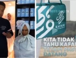 Kocak! Kain Kafan Dipasarkan via Live TikTok, Warganet: Bahannya Adem Gak?