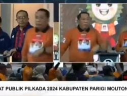 Heboh! Calon Bupati Sedang Debat Tiba-tiba Turun dari Podium Kejar Warga yang Berteriak