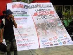 Genosida Masih Berlanjut, Mahasiswa Berbagai Daerah Serukan Lanjut Boikot Produk Terafiliasi Israel