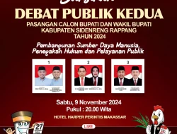 Debat Kedua Pilkada Sidrap akan Disiarkan Langsung di FAJAR TV