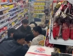 Viral Minimarket di Warujayeng Nganjuk jadi Tempat ‘Piknik’ pada Acara Kopdar Komunitas CB