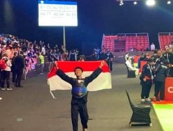 Pesilat asal Sulbar Darmawan Arjuna Putra Raih Medali Emas, Juara Dunia di Abu Dhabi