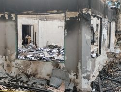 Kebakaran Gedung Disdik Makassar, Labfor Polda Sulsel Sudah Selesai, tapi Hasil Belum Terungkap