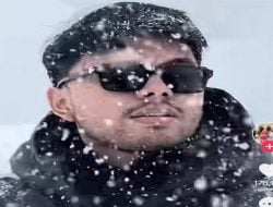 Thariq Halilintar Unggah Video Menikmati Salju, Komentar Lucu Netizen Mirip-miripkan Artis Korea