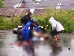 Nahas, Truk Tabrak Motor di Makassar, Ibu Muda Meninggal Dunia