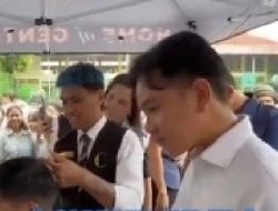 Usai Tinjau Razia Rambut Siswa, Gibran Ditantang Datang ke Kampus: Anak Kuliahan Pengen Dengar Wejanganmu