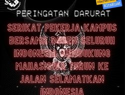 Darurat Pendidikan Viral Imbas Efisiensi, Serikat Pekerja Kampus dan Dosen Se-Indonesia Dukung Mahasiswa Turun ke Jalan