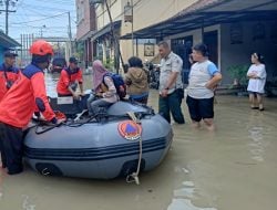 Luapan Kali Lamong Rendam Gresik, BPBD Jatim Kerahkan Tim Evakuasi