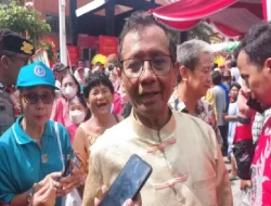 Hadiri Cap Go Meh di Kawasan Glodok, Mahfud MD Kenang Jasa Gus Dur bagi Warga Tionghoa