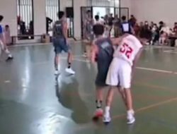 Viral, Aksi Pemukulan Siswa SMP Mardi Waluya Cibinong kepada Lawannya saat Laga Basket Antar Sekolah
