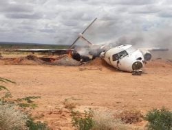 Gagal Mendarat, Pesawat Kargo Kenya Jatuh di Somalia, Semua Kru dan Penumpang Tewas