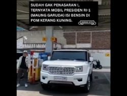 Maung Garuda Kedapatan Isi BBM di Shell, Pihak Istana Bilang Video Empat Bulan Lalu
