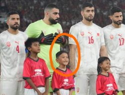 Bangganya Raihan Raffasya, Bocah Makassar yang Jadi Pendamping Timnas Indonesia saat Kalahkan Bahrain