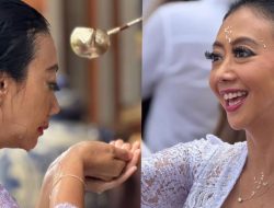 Asri Welas Jalani Ritual Melukat di Bali, Pindah Agama?