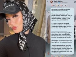 Agnez Mo Diduga Sindir Ahmad Dhani Soal Naturalisasi Pemain: Perempuan Bukan Komoditas