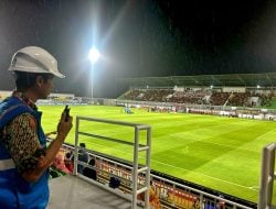 Laga Kandang PSM Makassar, PLN Hadirkan Layanan Energi Listrik Bersih Tanpa Kedip Sepanjang Pertandingan