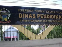 Gubernur Definitif Sudah Dilantik, Pemprov Sulsel Batalkan 44 Calon Kepsek