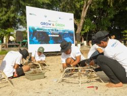 BRI Menanam “Grow & Green” TransplantasiTerumbu Karang, Jadi Ujung Tombak PelestarianEkosistem Laut di NTB
