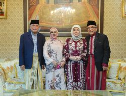 Silaturahmi Lebaran, IAS dan Nurdin Halid Bicara Politik dan Masa Depan Golkar Sulsel
