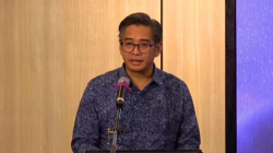Tangkapan layar - Deputi Bidang Kerja sama Internasional BNPT RI Andhika Chrisnayudhanto dalam acara Diskusi Global Terrorism Index 2025, yang dipantau secara daring di Jakarta, Kamis (10/4/2025). (ANTARA/Youtube/Humas BNPT/Agatha Olivia Victoria)