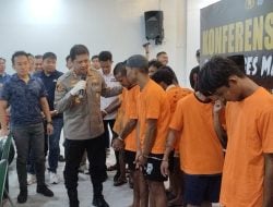 Satu Korban Terkena Busur di Leher, Polisi Tangkap Enam Pelaku Perang Antarwarga