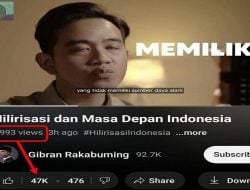 Demi Like Wapres Gibran Disebut Beli Puluhan Ribu Akun YouTube, Said Didu: Kebohongan dan Menipu Kok Diwariskan?