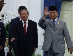 Terima PM Li Qiang, Prabowo Subianto Komitmen Perkuat Kemitraan