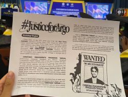 Mahasiswa Kompak Bawa Lembaran #JusticeForArgo Saat Wisuda, Serukan Keadilan untuk Argo