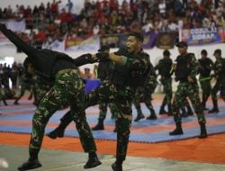 Semarak FAJAR Karate Championship 2025, Prajurit Divisi 3 Kostrad Tampilkan Aksi Bela Diri Spektakuler