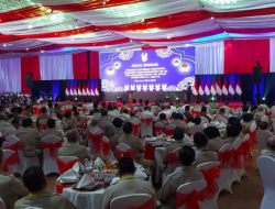 Prabowo Duduk Satu Meja Bersama Try Sutrisno di Acara Halal Bi Halal Purnawirawan TNI AD